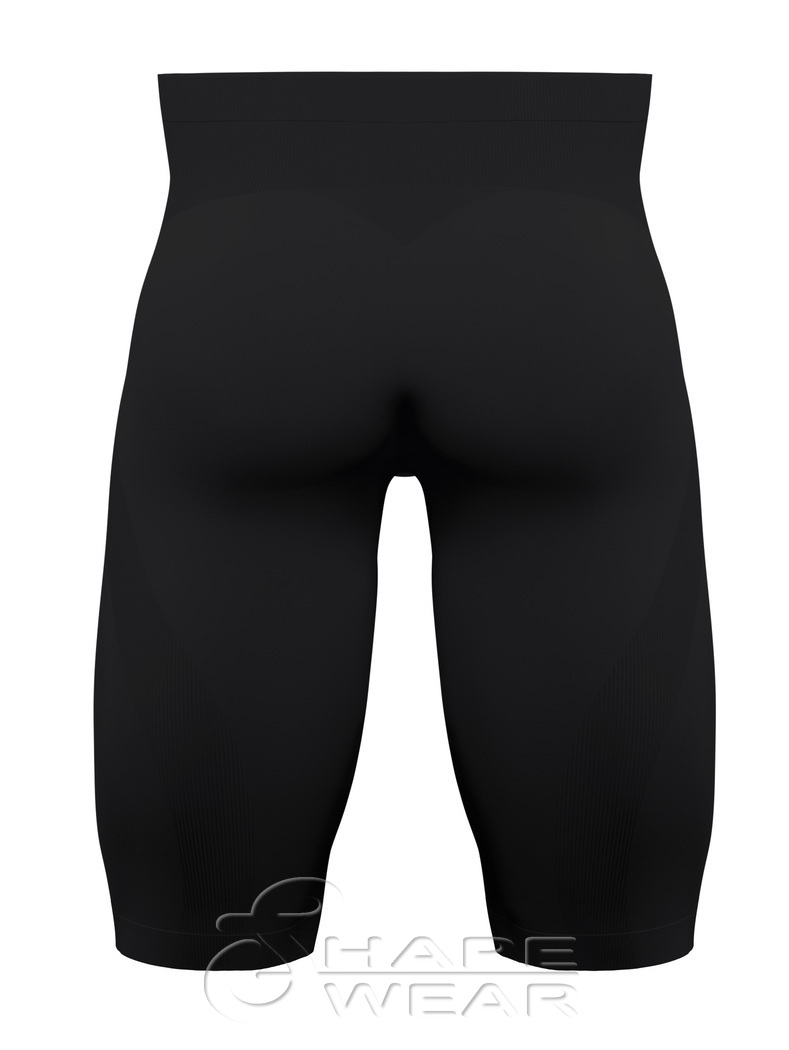 Zoned Compression Short USP 45 Black - Sport Compression - SHORTS -  Shapewearformen.com - shapewear for men